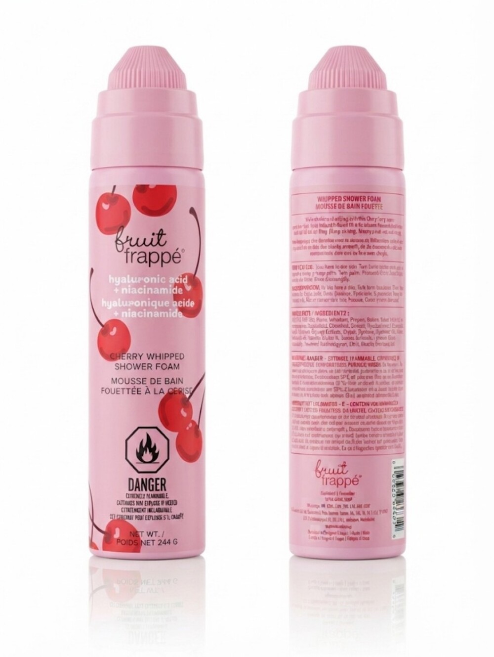 Fruit Trappe Cherry Whipped Shower Foam